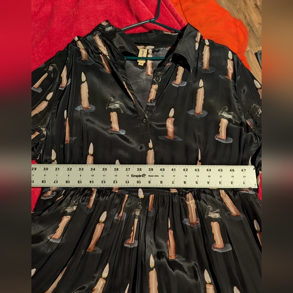 Samatha Pleet Morticia dress in candle sz 18 - Picture 6 of 10